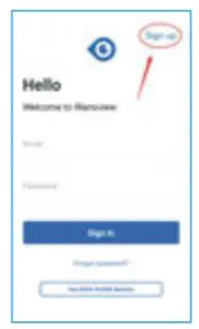 wansview W5 1080p Wireless Outdoor Cloud IP Camera - account register