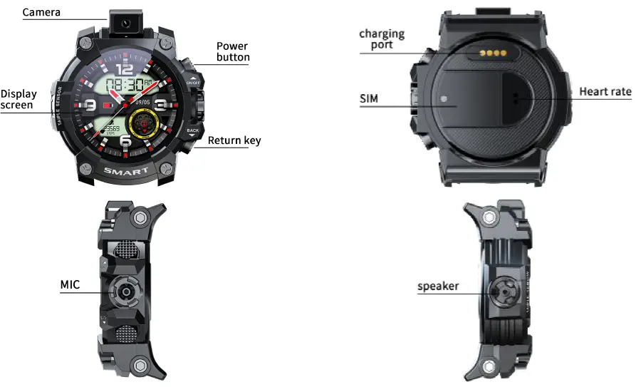 LOKMAT APPLLP 6 Smartwatch fig 1