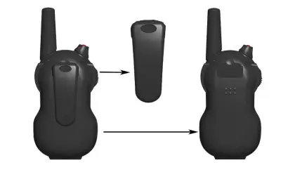 Removing the belt clip