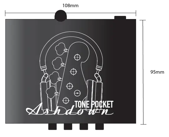Ashdown Tone Pocket V2.0 Portable Bass Headphone Amplifier fig 5