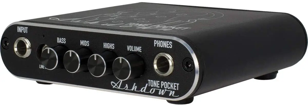 Ashdown Tone Pocket V2.0 Portable Bass Headphone Amplifier