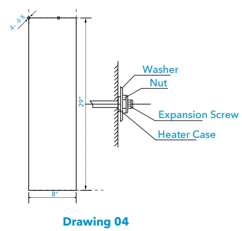 marey GA16ONGDP Gas Tankless Water Heater - SUPPLY