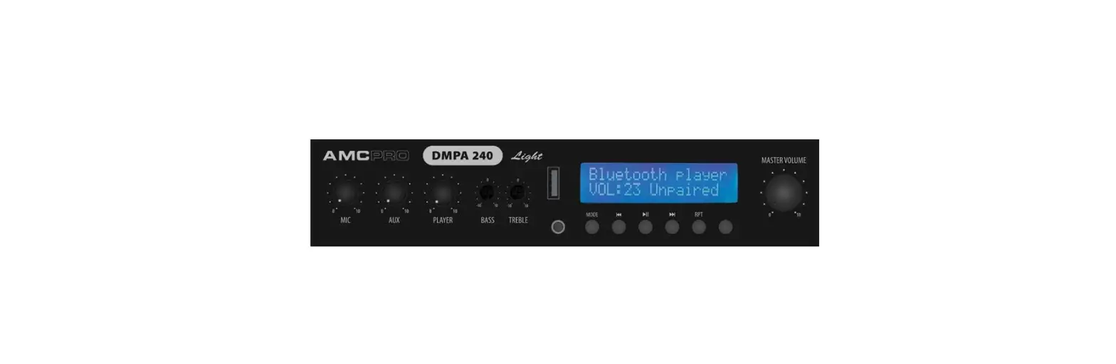 Amc 136495 Dmpa Light Media Player Amplifier User Manual Amc 136495 Dmpa Light Media Player Amplifier User Manual