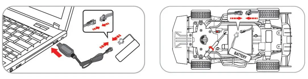 METAL SL 212A Radio Control 2 4G Racing Car-fig2