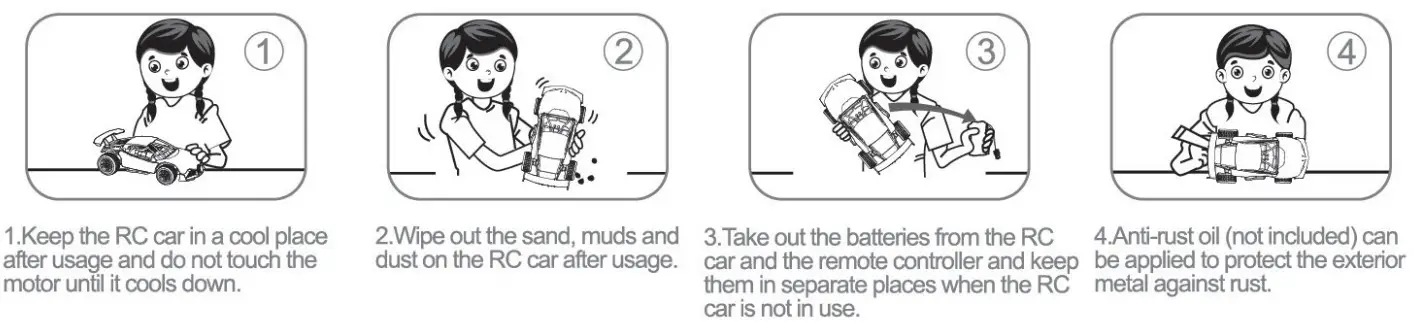 METAL SL 212A Radio Control 2 4G Racing Car-fig4