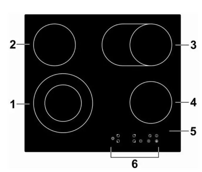 GASLAND- chef- CH30BF Electric -Ceramic -Hob fig- 6