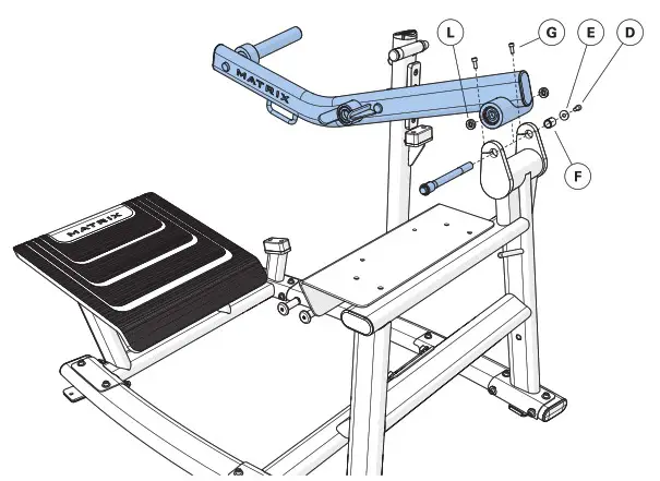 MATRIX MG PL78 Glute Trainer - ASSEMBLY 5