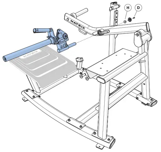 MATRIX MG PL78 Glute Trainer - ASSEMBLY 6