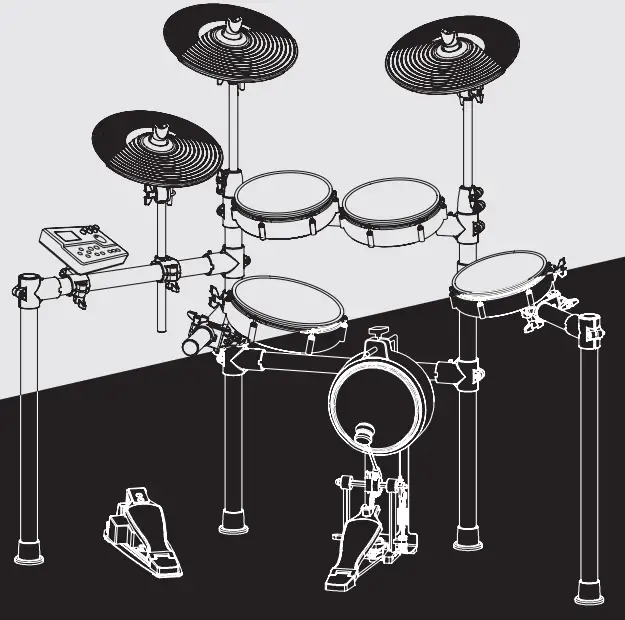 COOLMUSIC DD 8 Professional Electric Drum - fig 14