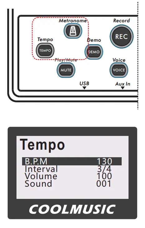 COOLMUSIC DD 8 Professional Electric Drum - switch 6