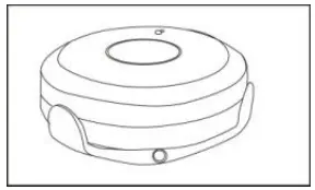 NEO Zwave Plus Water Leak Alarm Sensor Zwave Flood Leakage Sensor - sensor on the holder