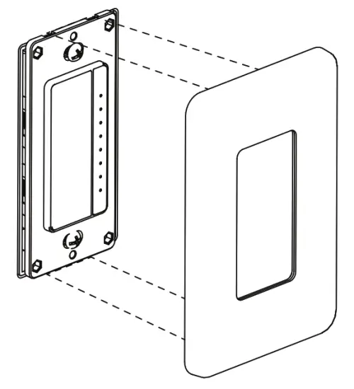 artika DIM PULW Pulsar Smart Wi Fi Dimmer - plate