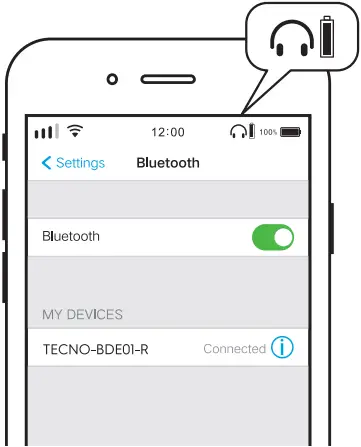 TECNO BDE01 - Charging