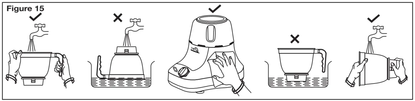 BAJAJ GX 3501 500 Watts Mixer Grinder - fig 12