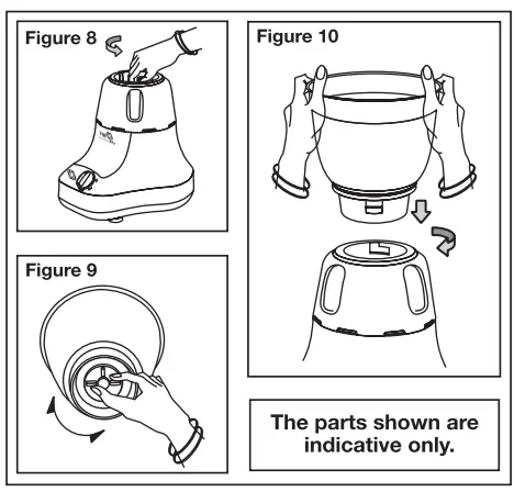 BAJAJ GX 3501 500 Watts Mixer Grinder - fig 7