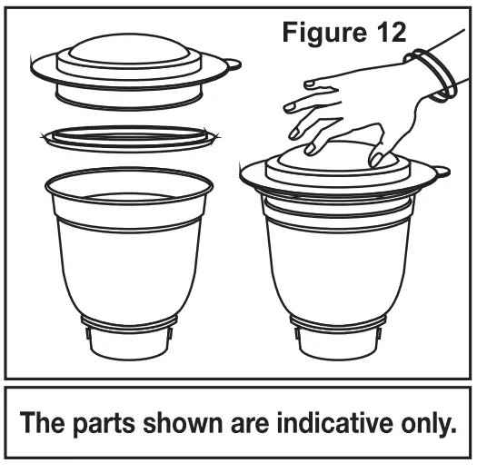BAJAJ GX 3501 500 Watts Mixer Grinder - fig 9