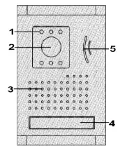 velleman -CAMSET33 2-Channel -Video -Security- Door -Phone -4