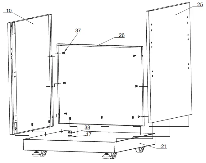 Empara- EMPV-PG02- Outdoor -Pizza- Oven- Cabinet -4