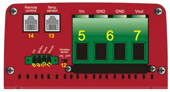 STERLING POWER BB1270 12V to 12V 70A Battery to Battery Charger - BB1270 Diagram