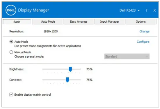 DELL P2423 Smart Monitor - dialog1