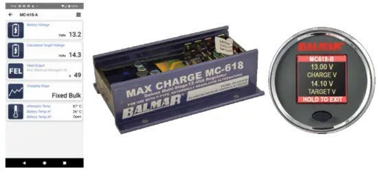 BALMAR MC 618 Alternator Regulator - Programming 5