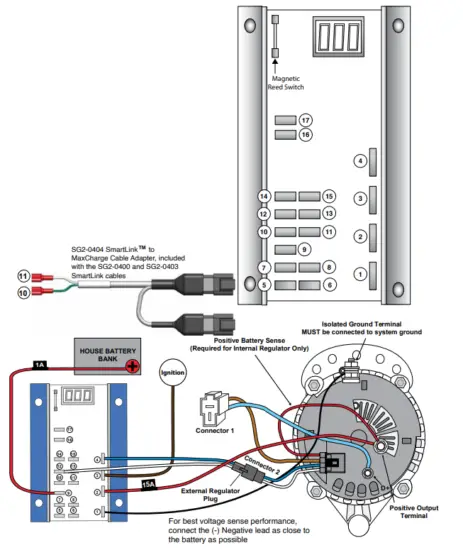 BALMAR MC 618 Alternator Regulator - parts