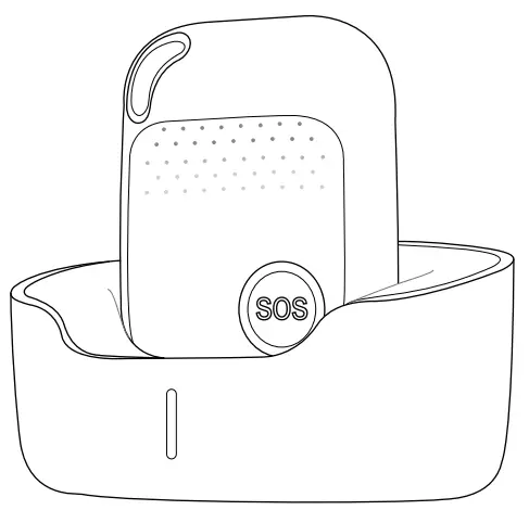 eevi SOS Personal Medical Alarm 4G with GPS Positioning - Charging your device