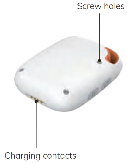 eevi SOS Personal Medical Alarm 4G with GPS Positioning - Screw holes