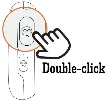 eevi SOS Personal Medical Alarm 4G with GPS Positioning - mode button