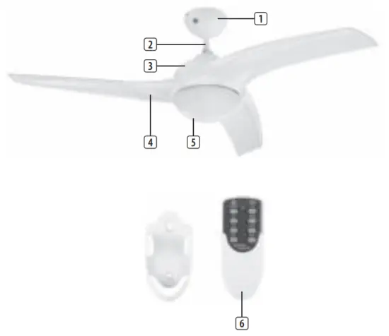 TRiSTAR VE 5817 Ceiling Fan - fig