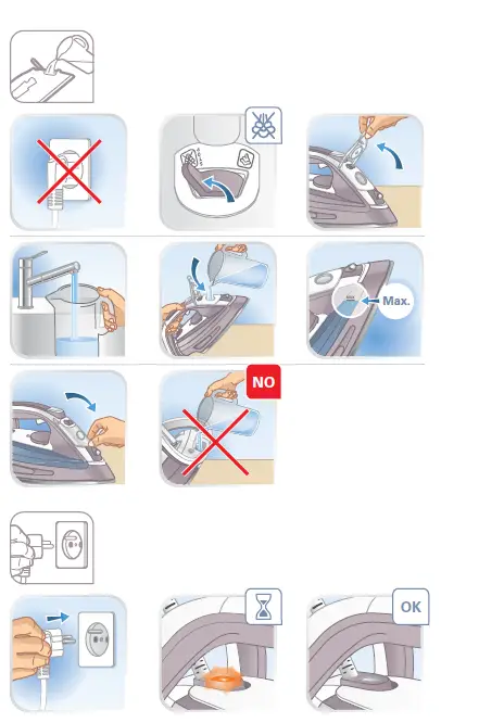 Tefal FV4964M0 Steam Iron Blue 2500 Watts-2