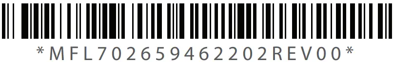 LG MFL70265946 Smart LED TV - bar code