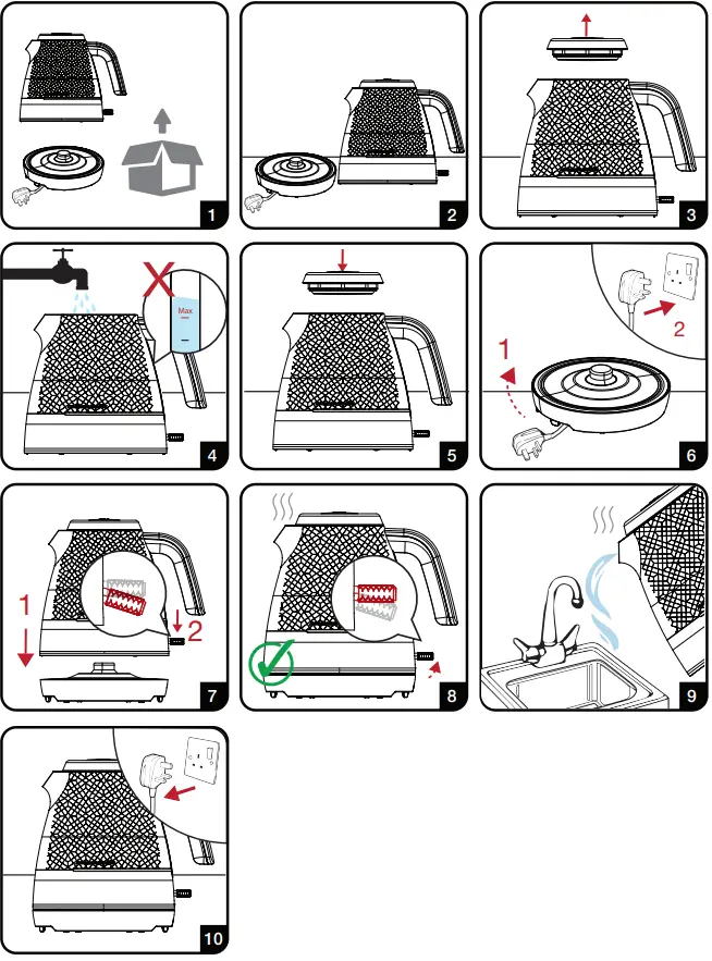 beko WKM 8307 B Electric Kettle 2