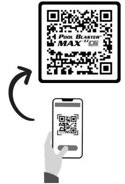 POOL BLASTER MAX Li CG Cordless Vacuum Cleaner - QR