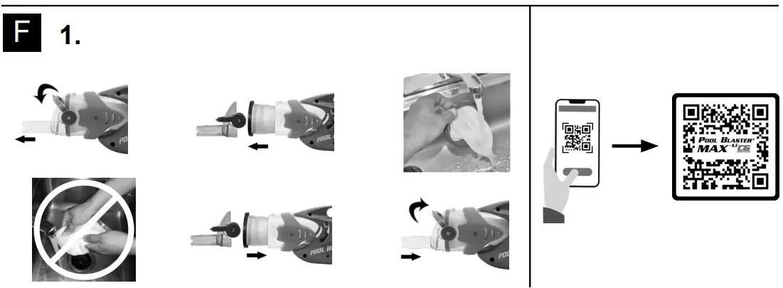 POOL BLASTER MAX Li CG Cordless Vacuum Cleaner - fig6