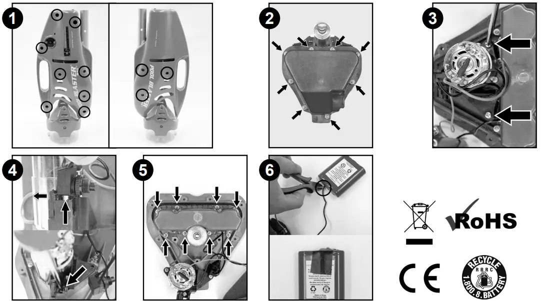 POOL BLASTER MAX Li CG Cordless Vacuum Cleaner - fig8
