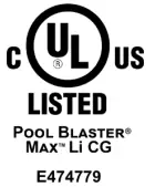 POOL BLASTER MAX Li CG Cordless Vacuum Cleaner - sambool1