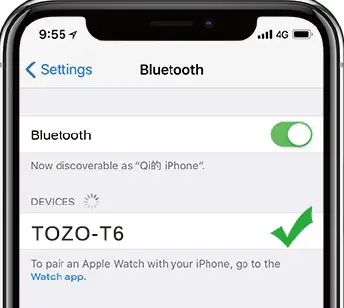 TOZO T6 Waterproof True Wireless Earbuds 07