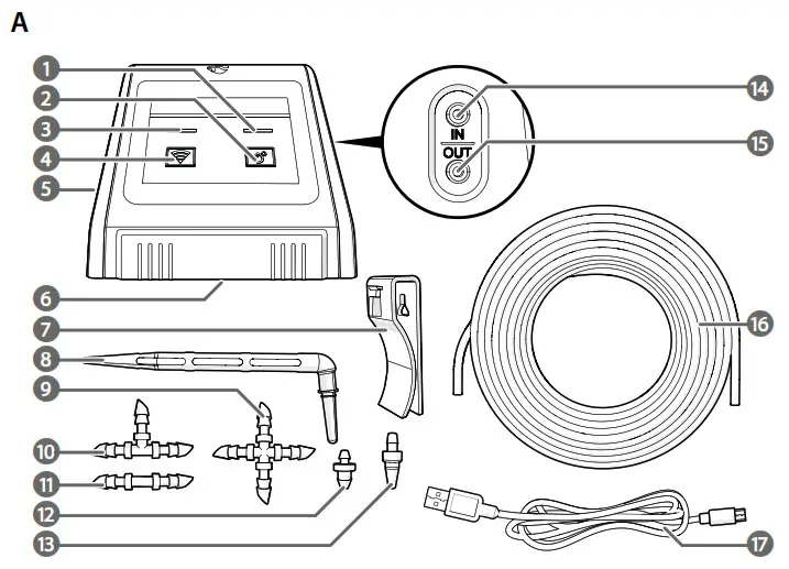 nedis Wi-Fi Smart Irrigation Pump Overview A