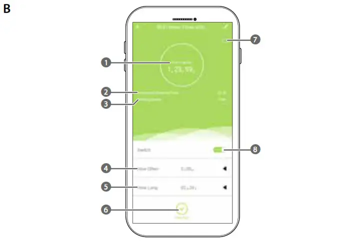 nedis Wi-Fi Smart Irrigation Pump Overview B