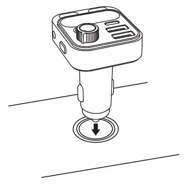 JOYROOM JR CL17 48W Car Wireless FM Transmitter - Operation instructions 1