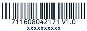 NOKIA TA 1274 Dual Sim Smartphone - barcode