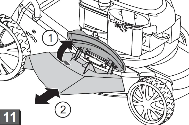 AL-KO SP-A Petrol Lawnmower 11