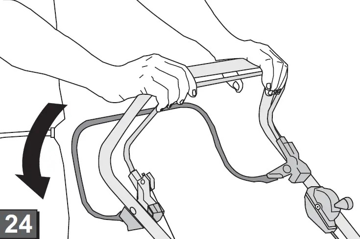 AL-KO SP-A Petrol Lawnmower 24