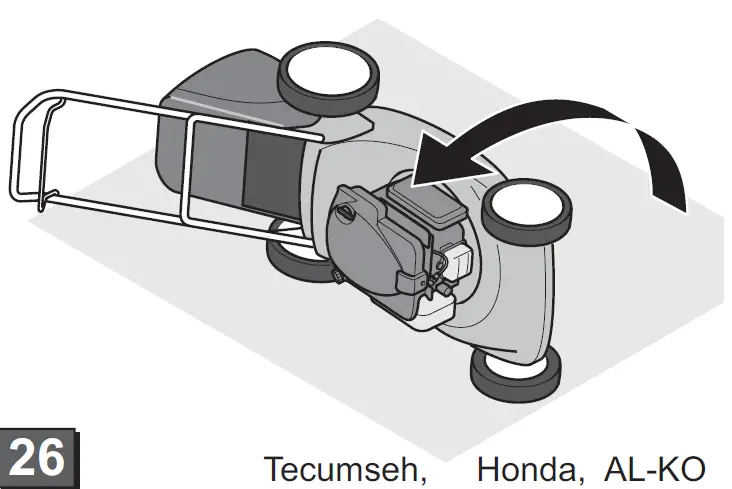 AL-KO SP-A Petrol Lawnmower 26