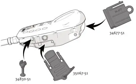 interspiro PAC Personal Alarm Control unit - Cleaning