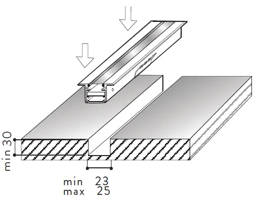 NEMO STUDIO 1005 Slackline Trim Recessed Indoor Linear-6