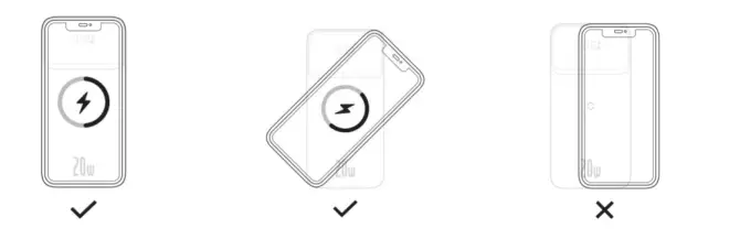 Baseus PPCX010005 20WE Magnetic Wireless Power Bank with Battery 10000mAh-3