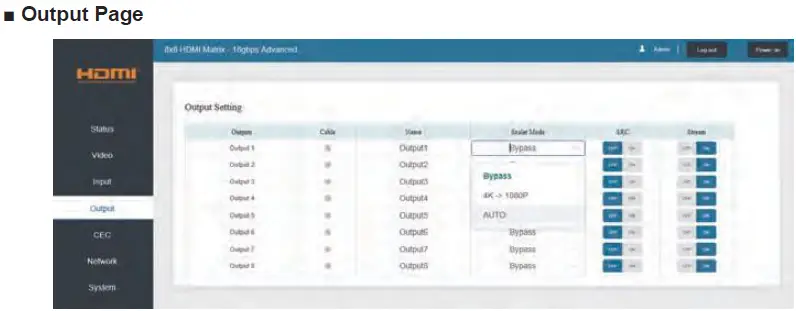 paugge-ENT-MX20B8X8-18Gbps-8x8-HDMI-Matrix-with-ARC-Function-FIG-14