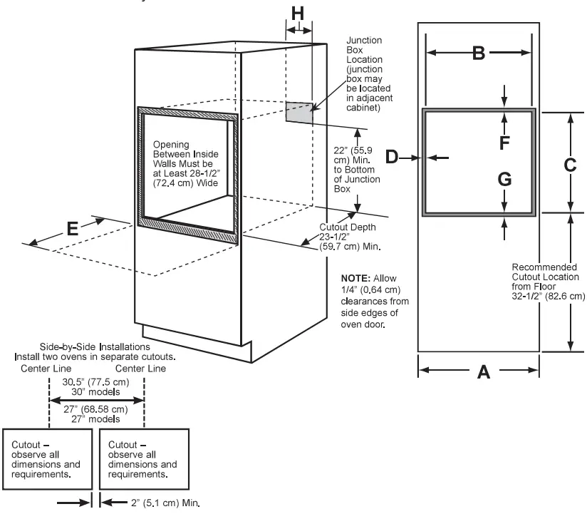 geappliances JKS5000DNBB 27 -Smart BuiltIn Convection Single Wall Oven BLACK - fig 1